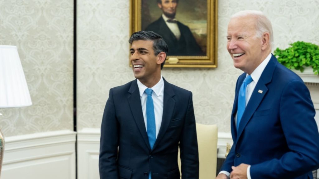 Incontro bilaterale tra il Presidente Biden e il Primo Ministro Sunak del Regno Unito