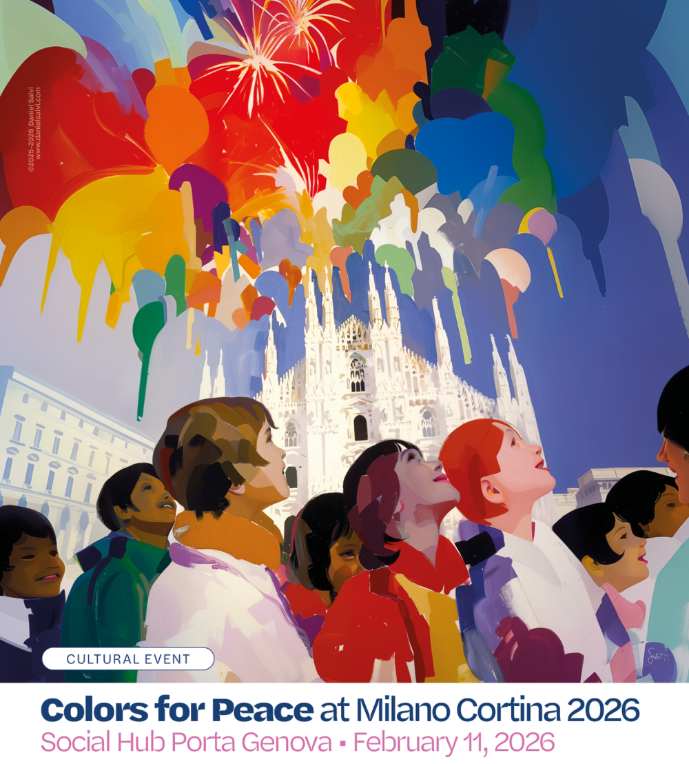 Milano — I colori dei bambini per la pace a Milano Cortina 2026