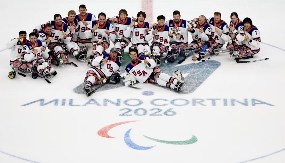 Milano — Para Ice Hockey, la finale USA–Canada alla Santagiulia porta 11.500 persone sugli spalti