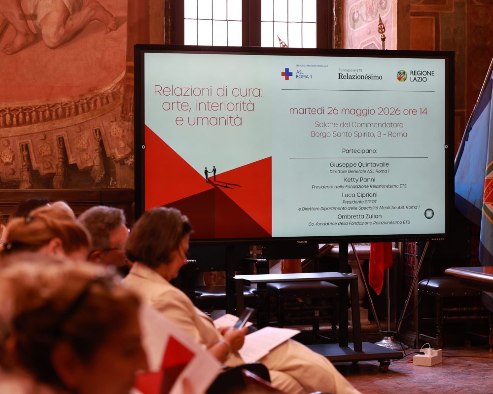 ASL Roma 1 e Fondazione Relazionésimo: accordo triennale per il nuovo Servizio Oncologia al Santo Spirito