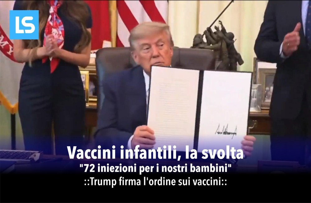 Trump firma ordine sui vaccini infantili: riduzione a 11 malattie e richiami separati, citato il legame con l'autismo