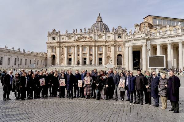 Papa Francesco ha concesso una Udienza Privata all’Area Medica della Pastorale Sanitaria della Diocesi di Roma