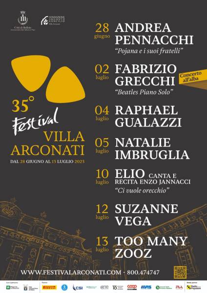 Festival di Villa Arconati a Castellazzo di Bollate 2023 - Lo sguardo oltre