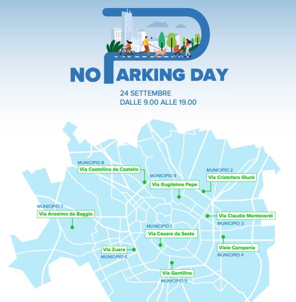 Milano Green Week 2023: 'No Parking Day' - Una Domenica Ecologica nei Nove Municipi