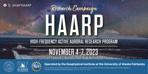 HAARP in Fase di Conclusione della Campagna di Ricerca, 4-7 Novembre 2023 - Aurora ad Alta Frequenza