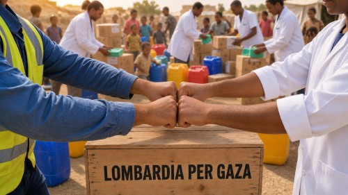 Gaza, dalla Lombardia altri 150mila euro per acqua e assistenza agli sfollati