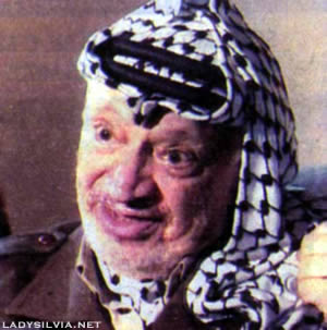 Arafat seduto